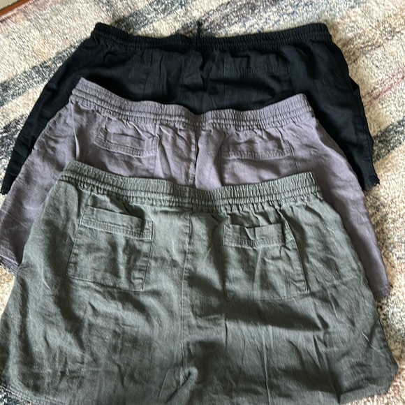 Caslon draw string linen shorts - Picture 5 of 5